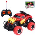 thumbnail image 1 of 1/43 Remote Control Car for 3-9 Years Old Kids Battery Operated Off-Road Car 200feet Remote Distance RC Truck Strong Grip Force Racing Car Parent-children Interaction Simulation Car for C, 1 of 7