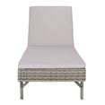 thumbnail image 5 of SAFAVIEH Outdoor Collection Cam Chaise Sunlounger Grey/Grey, 5 of 12