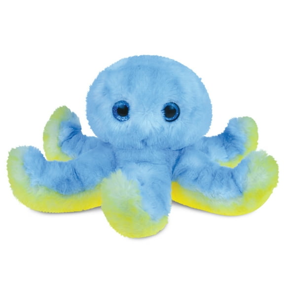 DolliBu Plush Octopus Stuffed Animal - Soft Huggable Blue Octopus Decor, Adorable Playtime Plush Toy, Cute Marine Sea Life Cuddle Gift, Super Soft Plush Doll Animal Toy for Kids & Adult - 9.5 Inch