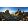 thumbnail image 3 of Claude Castor, Jean 18x11 Black Modern Framed Museum Art Print Titled - Scotland - The Storr Panorama, 3 of 5