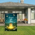 thumbnail image 3 of AMHNF Let Your Light Shine Linen Garden Flag with Fireflies and Daisies for Spring Summer Home Outdoor Garden Yard Door Decor 12x18 inch, 3 of 5