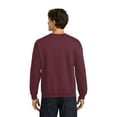 thumbnail image 3 of Gildan Men’s Heavy Blend Crewneck Sweatshirt, 5-Pack Fleece Pullover, Maroon Casual Sweater, S, 3 of 5