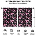 thumbnail image 2 of Blackout Kids Curtains,Pink Breast Cancer Childrens Insulated Curtains Set Of 2,Bedroom Essentials,Toddler Room Decor 42"x54", 2 of 5