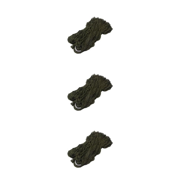 Eigraketly Hamaca portátil para exteriores - Hamaca para acampar duradera y transpirable para una instalación sencilla Cómoda Verde claro 1 Type1 NO1