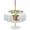 White, variant on Outdoor Tablecloth with Umbrella Hole for Patio/Picnic/Party/Camping, Summer Lemon Waterproof Table Cloth Rectangle Table Cover Washable, Potted Plant Black Plaid Vintage Wood (52"x 70")