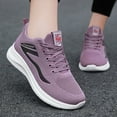 thumbnail image 2 of Athletic Running Tennis Shoes for Women Fall Flying Knit Comfortable Sneakers for Jogging Fitness Nursing Walking, 2 of 5