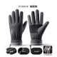 thumbnail image 1 of Guantes de invierno para hombre y mujer | Impermeables, resistentes al viento y térmicos para pantallas táctiles | Ideales para esquí, snowboard, correr, ciclismo, senderismo, 1 of 1