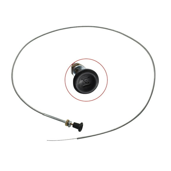 findmall 237 Rotary Universal Push Choke Cable, 63in Inner, 60in Conduit, 2.75in Travel