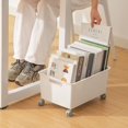 thumbnail image 2 of Bac de Rangement avec Roues Style Simple Boîte Lisse pour Cuisine Garde-Manger Placard, 2 of 6