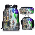 thumbnail image 1 of Skibidi Toilet Student Backpack Children'S Meal Bag Pencil Bag Three-Piece Backpack, 1 of 2