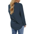 thumbnail image 5 of Fantaslook Sweatshirts for Women Crewneck Casual Long Sleeve Shirts Tunic Tops, 5 of 9