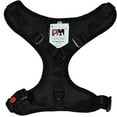 thumbnail image 5 of PlacerMe Dog Reflective Mesh Collar Harness Leash-Travel Walk Strap No Pull No Tug Black Large, 5 of 11