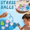 thumbnail image 2 of Slow Rising Squishy,Stress Balls,Stress Relief & Fidget Toys,Party Favor（Ice Cube）, 2 of 6