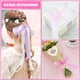 thumbnail image 5 of Cinta de organza Mlurcu, 2,54 cm x 137,16 m, 6 rollos, color rosa para boda, 5 of 7