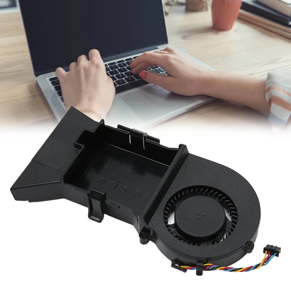 Laptop Cooling Fan, Improve Efficiency 4 Pin Power Connector Replacement Laptop Cooling Fan Professional for 7050M for 3050 for 3040 for 9020M CPU Cooling Fan,GPU Cooling Fan,CPU