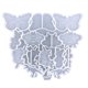 thumbnail image 1 of White Moldes de silicona de resina con forma de paja, molde de fundición de resina epoxi de cristal, decoración de paja, 1 of 5