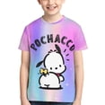 thumbnail image 6 of Sanrio Pochacco Kids T-Shirt 3d Printed Graphic T-Shirts Boys And Girls Short Sleeve Shirts For Youth Kids X-Small, 6 of 6