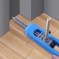 thumbnail image 4 of Shape Duplication Ruler Gauge | Locking Profile Contour Gauge for Shapes | Metal & ABS | Adjustable Scribing Tool | Woodworking, Tile, Carpet Fitting | 22x3.5x2.6cm | 1 Piece, 4 of 6