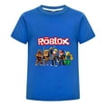 thumbnail image 1 of Ropa Infantil para Niño con Diseño de Roblox, Camiseta Gamer Estampada de Algodón, Playera Casual para Regalo, 1 of 4