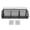 Black, variant on BIMZUC Metal Wire 3 Grids Hanging Basket Wall Mount Storage Organizer with Slanted Opening for Bathroom Kitchen Pantry Laundry Room, White (15 x 3.9 x 5.9 in / 38 x 10 x 15 cm)