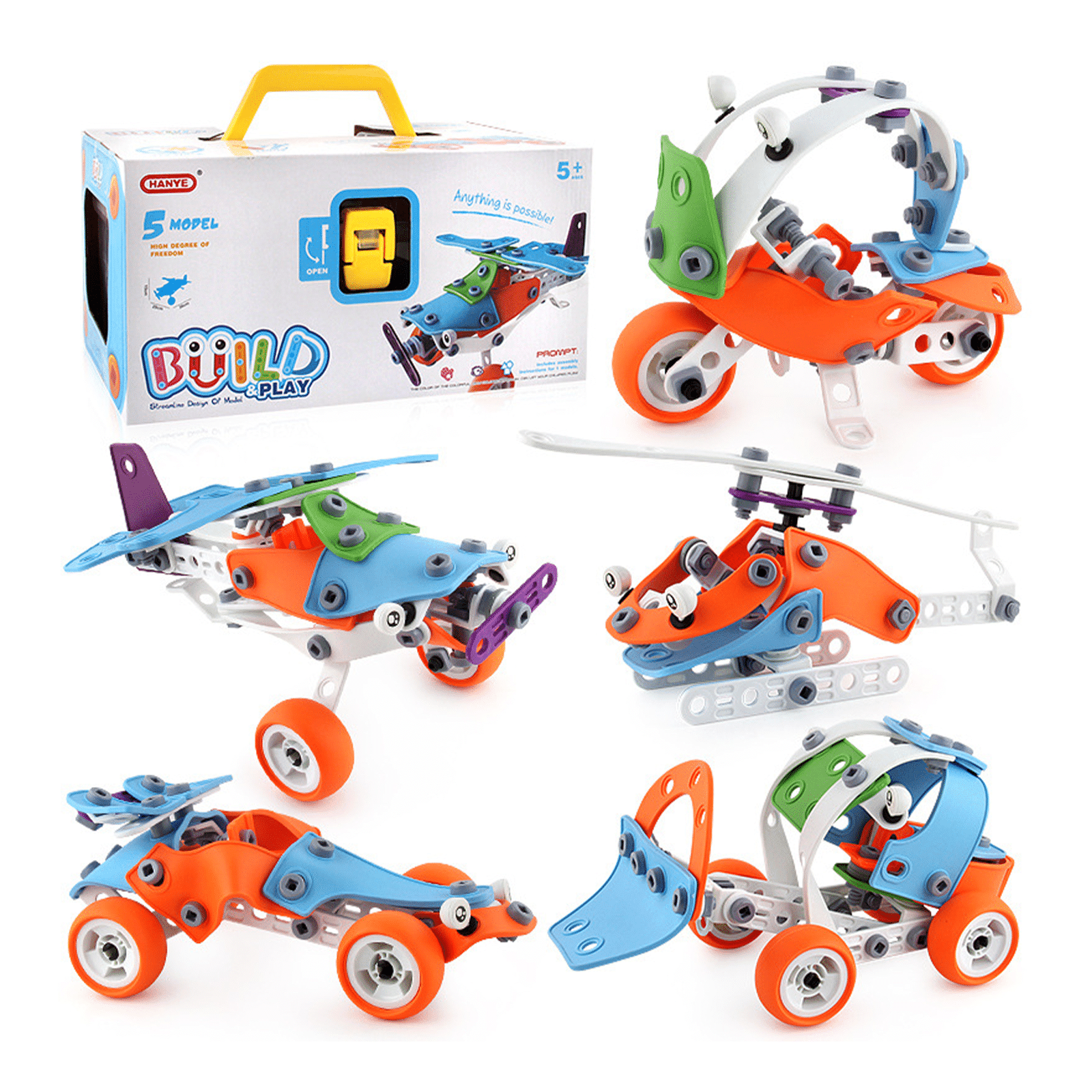 BESTSKY STEM Toys for 6 Year Olds, Educational Building Kits for Kids