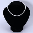 thumbnail image 4 of Opolski 4/5/8/10mm Necklace Beaded Elegant Temperament Dainty Luxury High Gloss Faux Pearl Clavicle Necklace, 4 of 8