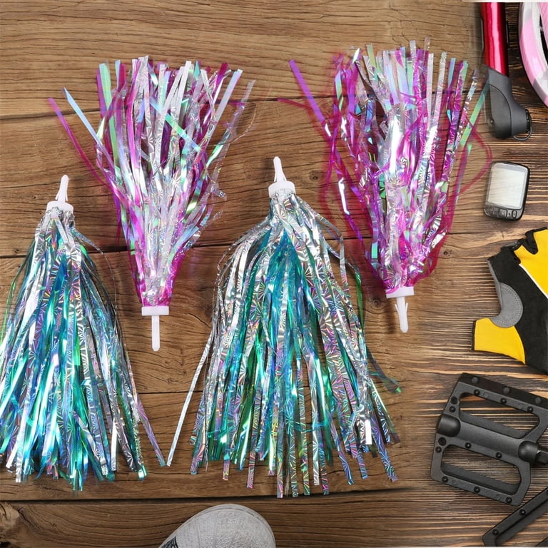 Guidon Streamers BDHYYM – 3 Paires Multicolores Pour Vélo Enfant, Tricycle, Trottinette, 25cm