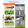 thumbnail image 4 of VEVOR 270 Degree Awning, 52 sq.ft Driver Side Vehicle Awning, Waterproof UV50+ Car Side Awnings with Carry Bag, All-Weather Free-Standing Overland Awnings Car Shelter for SUV Van Truck Camping, 4 of 9