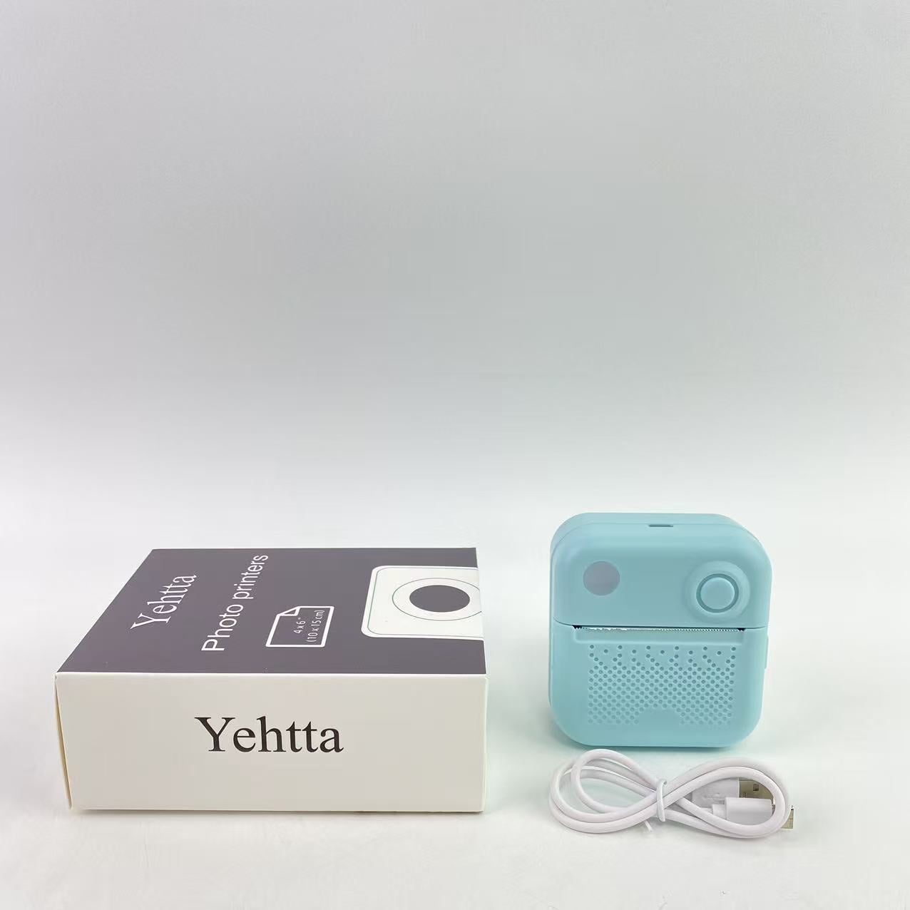 Yehtta Photo printers– Wirelessly Prints 4x6” Photos from Your iOS & Android Device, White