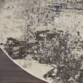 thumbnail image 5 of Nourison Celestial Abstract Ivory/Grey 7'10" x round Area Rug, (8 Round), 5 of 7