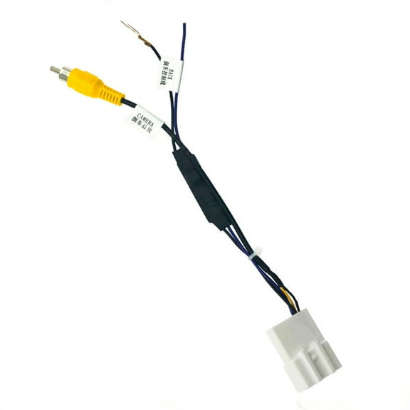 1x 16 Pin Reverse Camera Output Video Adapter Cable Converter For Toyota Factory