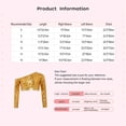 thumbnail image 7 of TSSOE Kids Girls One Shoulder Long Sleeve Sequins Jazz Hip Hop Ballet Dance Crop Top Athletic Shirts For Performance Gold 10, 7 of 7