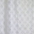 thumbnail image 2 of 6' Gray Lace Lattice Home and Bathroom Essentials Shower Curtain, 2 of 4
