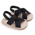 thumbnail image 6 of Zanvin Sandals on Clearance, Kids Sandals, Toddler Sandals, Toddler Baby Girls Boys Baby Shoes Soft Sole Non-slip Baby Toddler Sandals, Black, 12-15 Months, 6 of 7