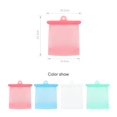 thumbnail image 3 of Maoww 4 Pcs Sac Alimentaire en Silicone Réutilisable Sac de Conservation des Aliments Sac Scellé, 3 of 6