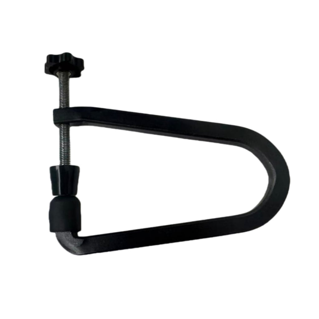 CEORPER Acoustic Guitar Bridge Clamp Adjustable Fretboard Clip with Block for Guitar Repair and Maintenance Accessory