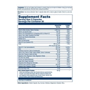 Solaray Men's Golden Multi-Vita-Min Capsules, 90 Ct