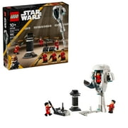 LEGO Star Wars Kamino Training Facility 40765 Clone Cadets Building Set with KE-8 Enforcer Vehicle, Blaster Tower & Weapon Rack, 190 Pieces