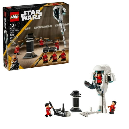 LEGO Star Wars Kamino Training Facility 40765 Clone Cadets Building Set with KE-8 Enforcer Vehicle, Blaster Tower & Weapon Rack, 190 Pieces