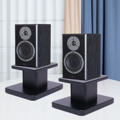 Pair Computer Bookshelf Speaker Studio Monitor Stand High Loadbearing