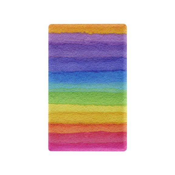 Light Switch Cover Switch Plate Outlet Cover Plug Cover for Electrical Unused Outlet Cover Watercolor Rainbow Colors