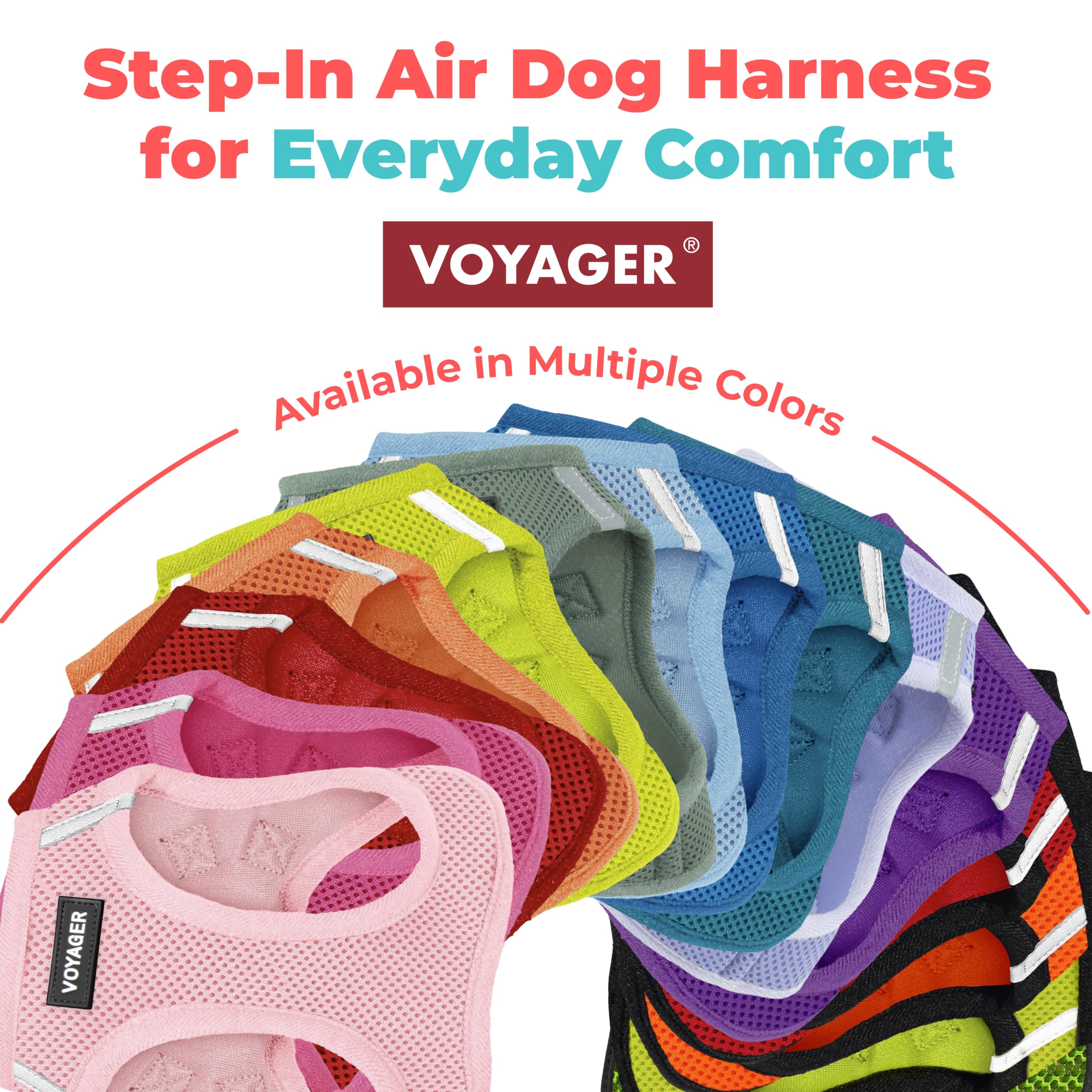 Voyager Step-In Air Mesh Dog Harness photo 8