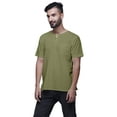 thumbnail image 5 of Atasi Tailored Fit Short Kurta Cotton Poplin Solid Keyhole Neck Casual Shirt, 5 of 6
