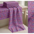 thumbnail image 6 of Soimoi Purple Cotton Poplin Fabric Insect,Sun & Cartoon Alphabets Text Print Fabric by The Yard 56 Inch Wide, 6 of 7