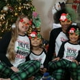 thumbnail image 3 of Christmas Plaid Deer Family Matching Pajamas Sets, 3 of 6