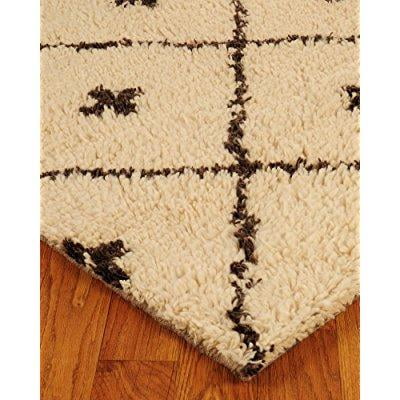 Naturalarearugs Coronado Wool Area Rug Handmade Durable Stain Resistant Luxurious Soft Elegant Environmental Eco Friendly Cream Color 6 Feet Naturalarearugs Coronado Wool Area Rug Handmade Durable Stain Resistant Luxurious Soft Elegant Environmental Eco Friendly Cream Color 6 Feet