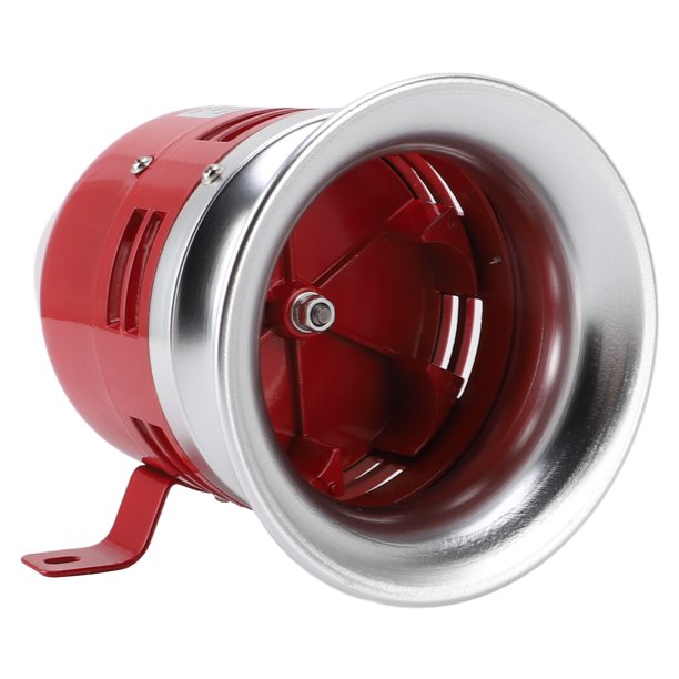 Sirena De Alarma Sonora Con Motor Eléctrico, Bocina Zumbadora Impulsada De 125dB