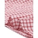 thumbnail image 5 of Blusa de cuadros de cuello cuadrado y manga corta para mujer Inspire Chic, color rojo, 5 of 6