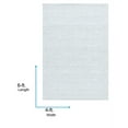 thumbnail image 4 of Livabliss x Vivir Andreas Modern Geometric Area Rug, 4' x 6', Pale Blue, 4 of 5