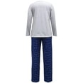 thumbnail image 2 of FAMILY PJs Sets Gray Elastic Band Graphic Long Sleeve Crew Neck T-Shirt Straight leg Holiday  Size L, 2 of 2